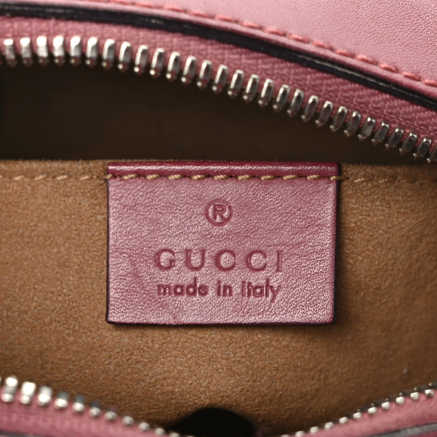 Gucci GG Supreme Monogram Blooms Mini Chain Shoulder Bag Beige Multicolor Dry Rose 6 of 12