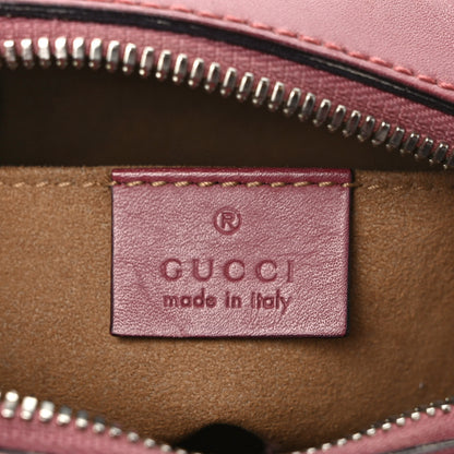 Gucci GG Supreme Monogram Blooms Mini Chain Shoulder Bag Beige Multicolor Dry Rose 6 of 12
