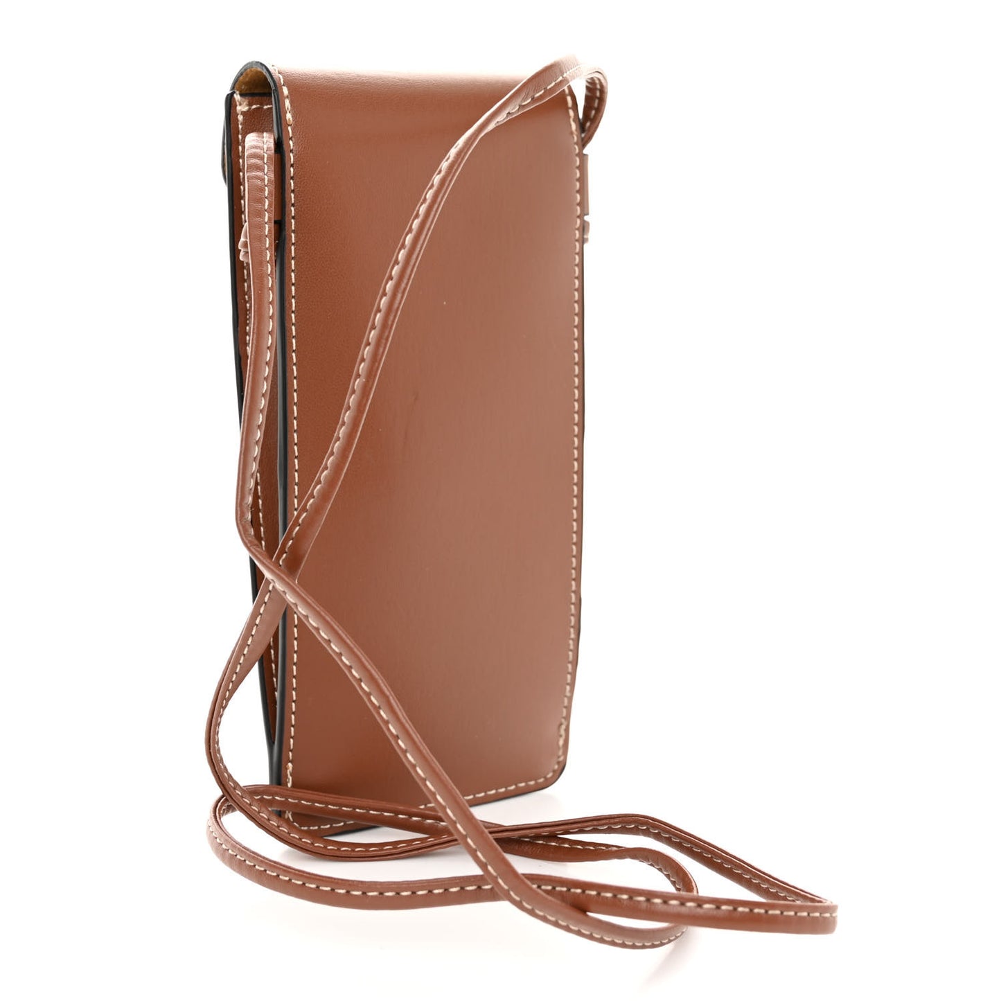 Smooth Calfskin Sunglasses Pouch Tan