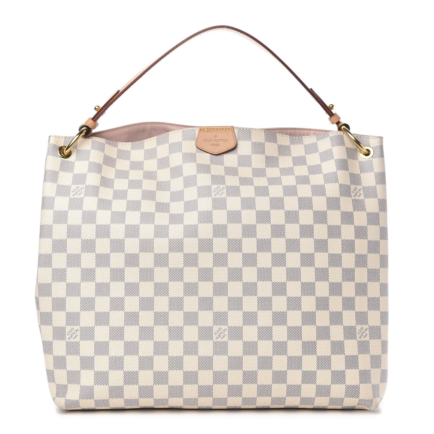 Damier Azur Graceful MM Rose Ballerine