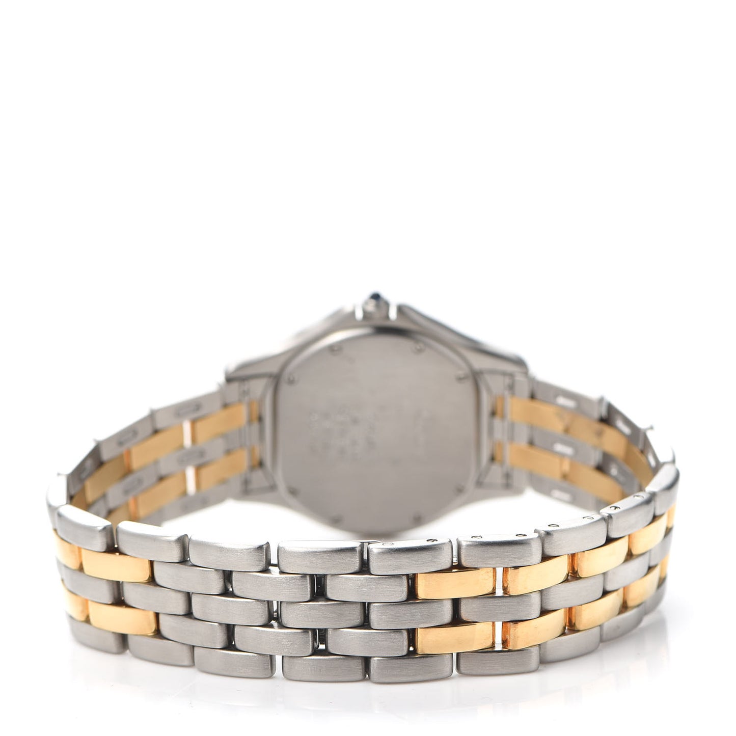 Stainless Steel 18K Yellow Gold 33mm Cougar Quartz Watch