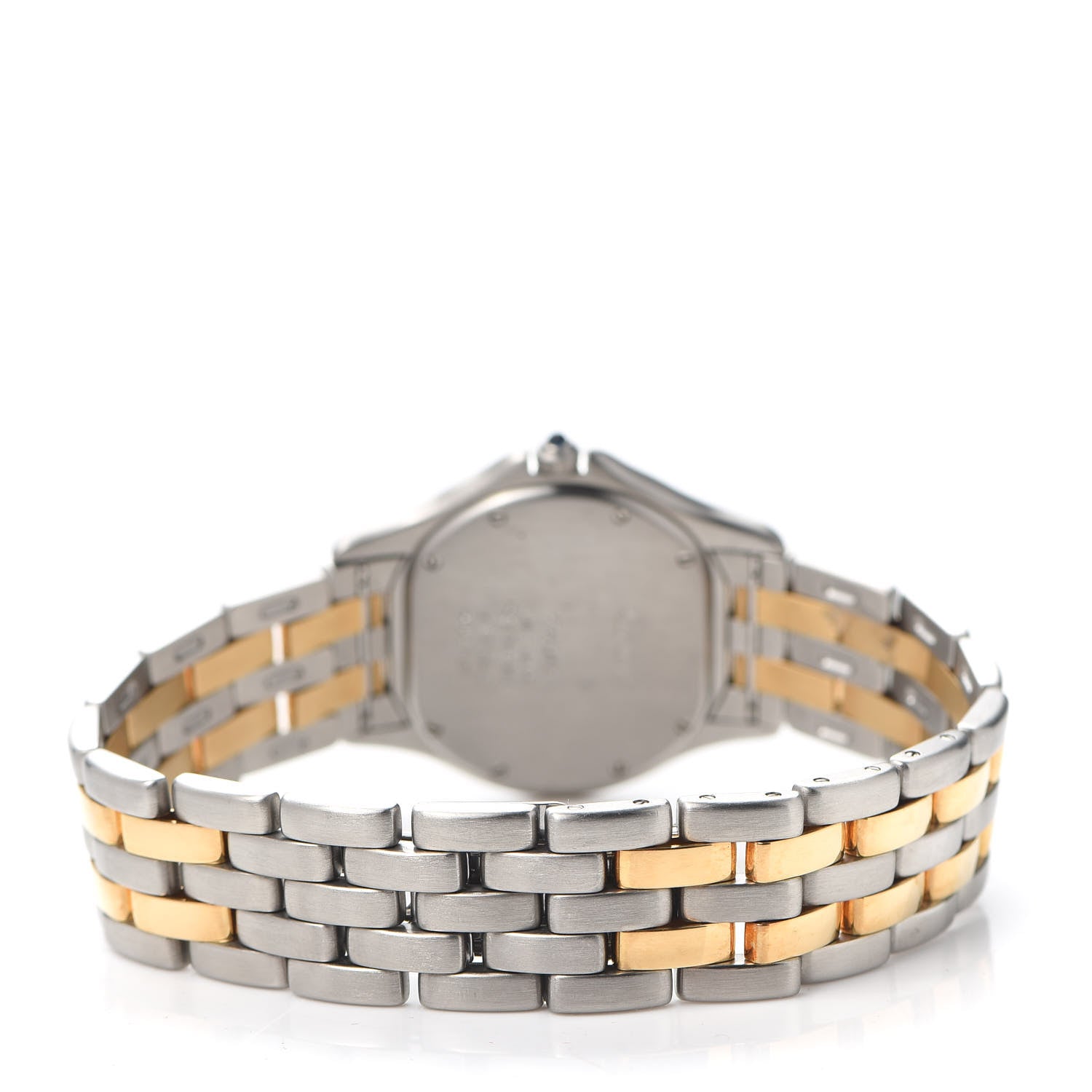 Cartier Stainless Steel 18K Yellow Gold 33mm Cougar Quartz Watch 3 of 6