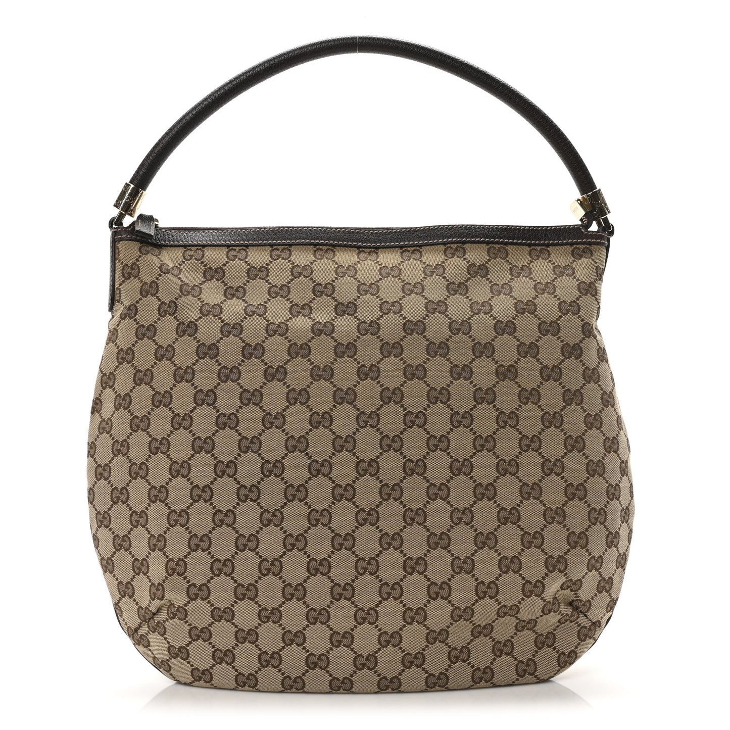 Monogram Hobo Dark Brown