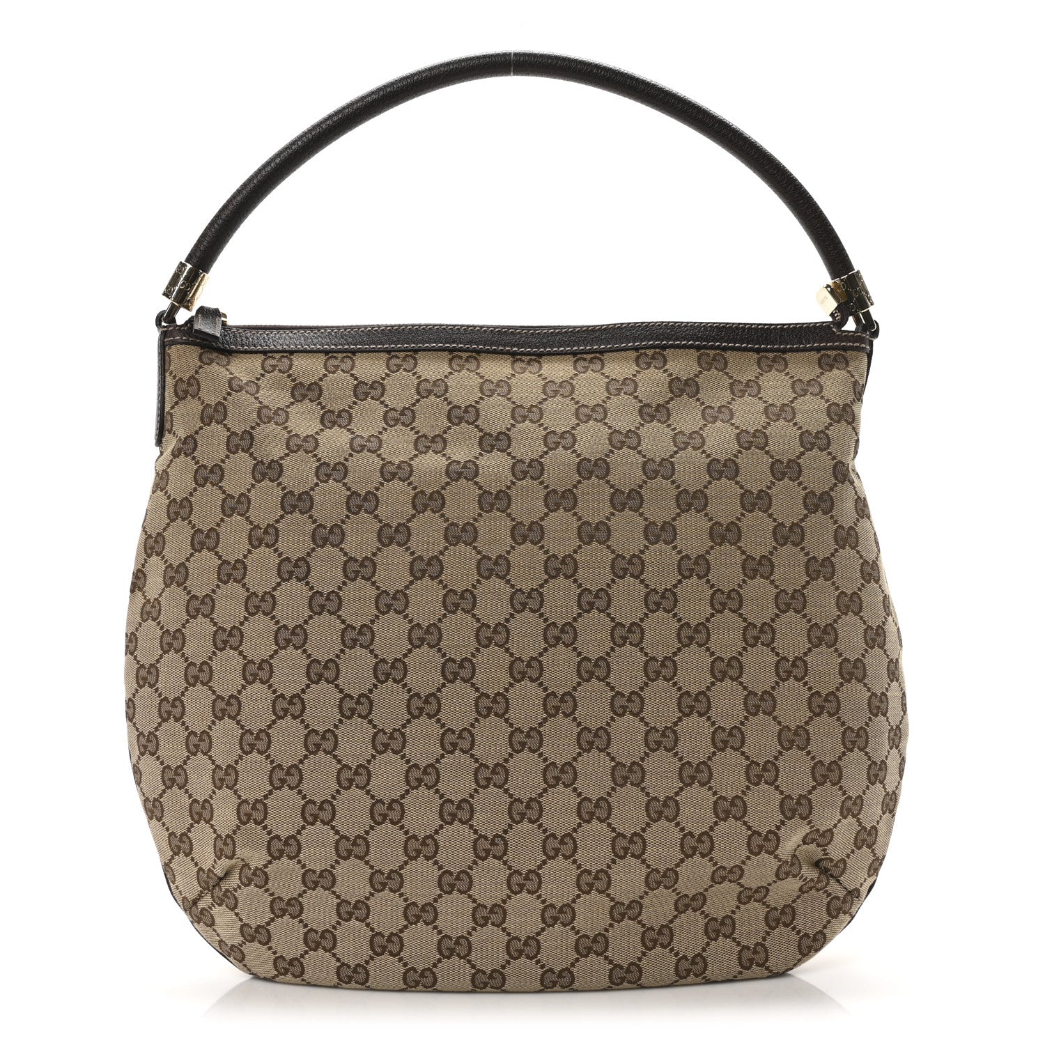 Gucci Monogram Hobo Dark Brown 1 of 10