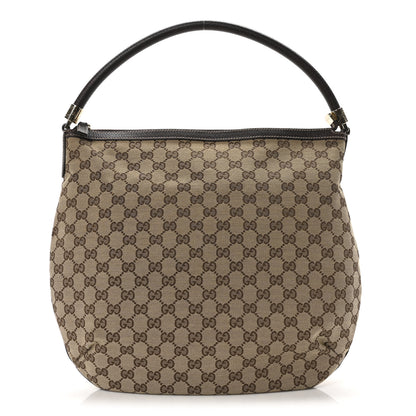 Gucci Monogram Hobo Dark Brown 1 of 10
