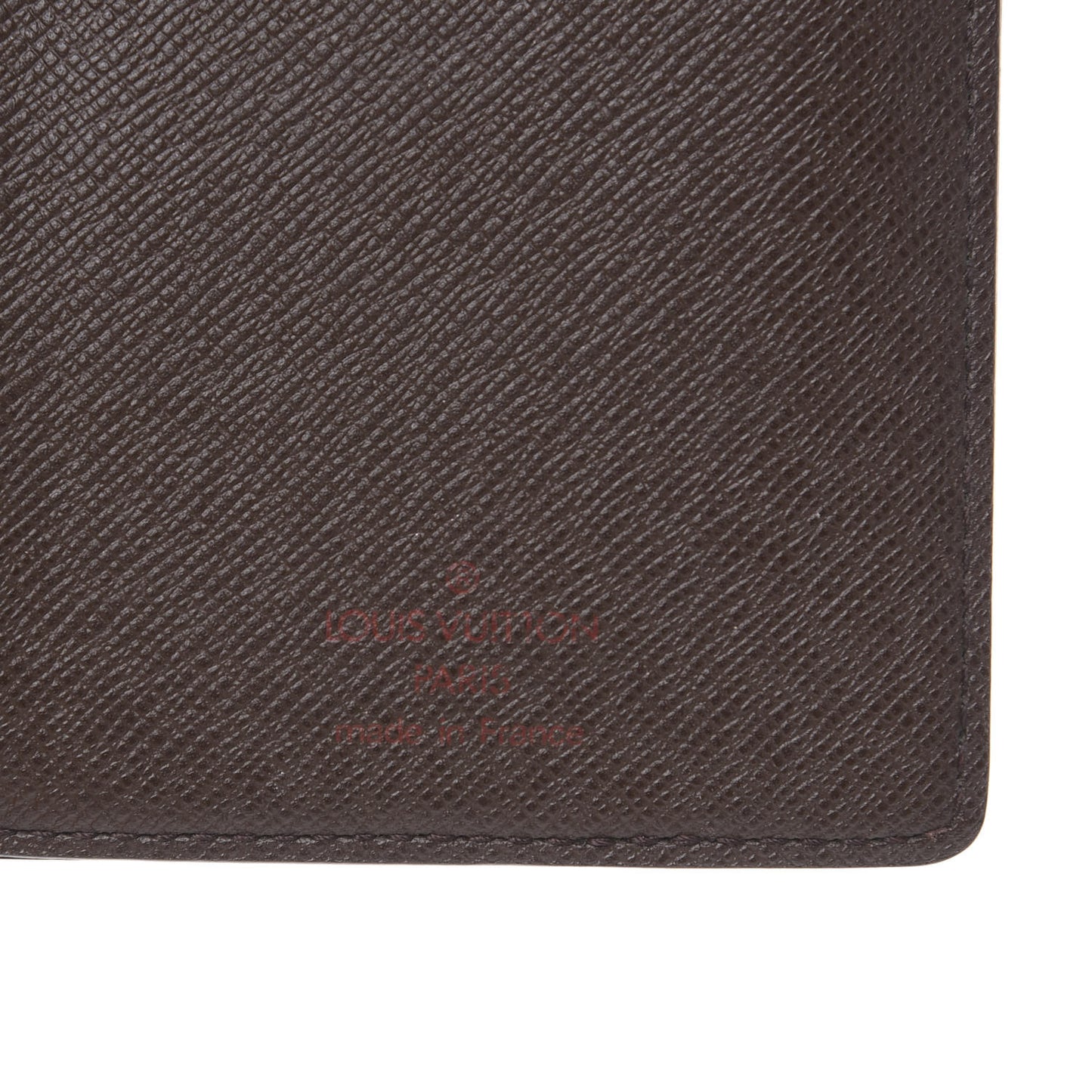 Damier Ebene Porte-Cartes Credit Yen Checkbook Wallet