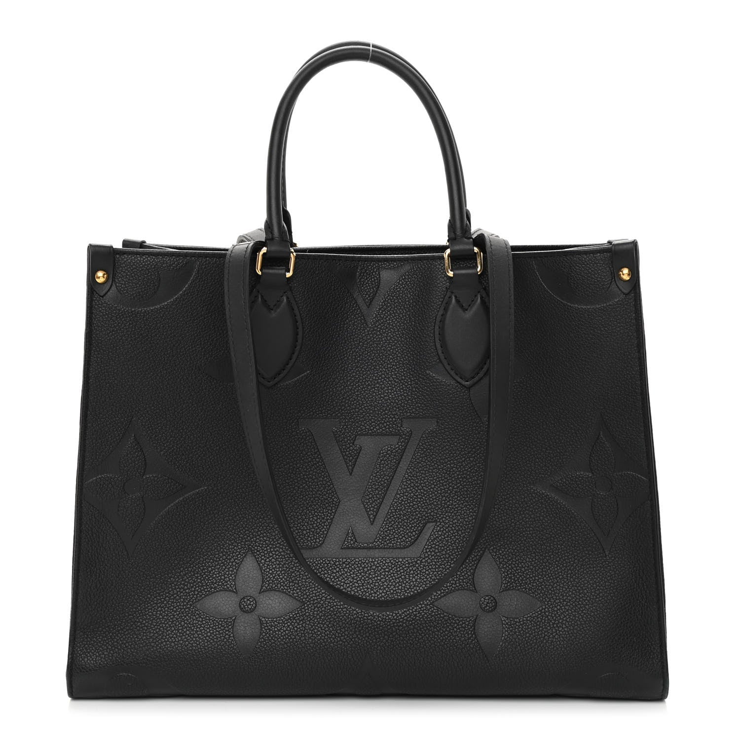 Louis Vuitton Empreinte Monogram Giant Onthego MM Black 1 of 9