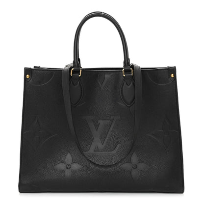 Louis Vuitton Empreinte Monogram Giant Onthego MM Black 1 of 9