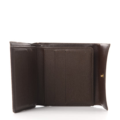 Louis Vuitton Damier Ebene Elise Wallet 5 of 6