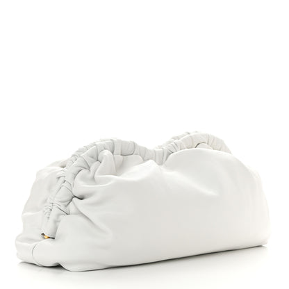 Mansur Gavriel Lambskin Cloud Clutch White 2 of 8