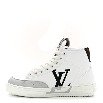 Louis Vuitton Charlie Boot Sneakers 35 White Cacao Brown 1 of 11