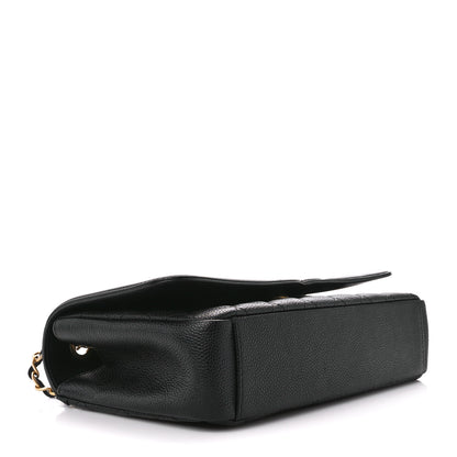 Chanel Caviar Quilted Medium CC Filigree Flap Black 4 of 11