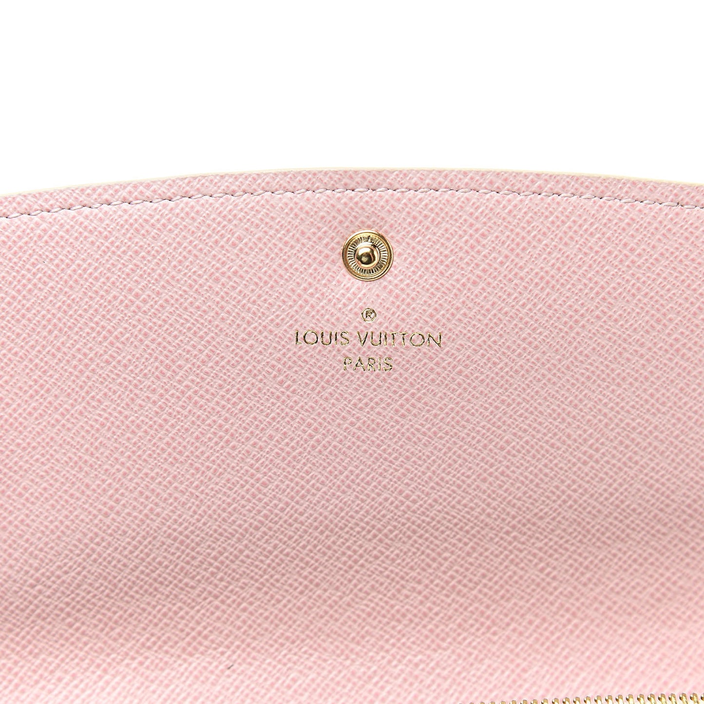 Damier Azur Emilie Wallet Rose Ballerine