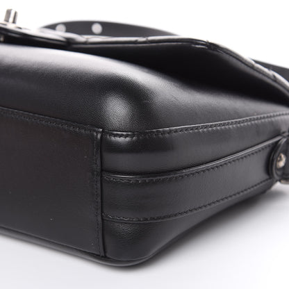 Chanel Calfskin Quilted Large Rock My Shoulder Flap Black 9 of 16