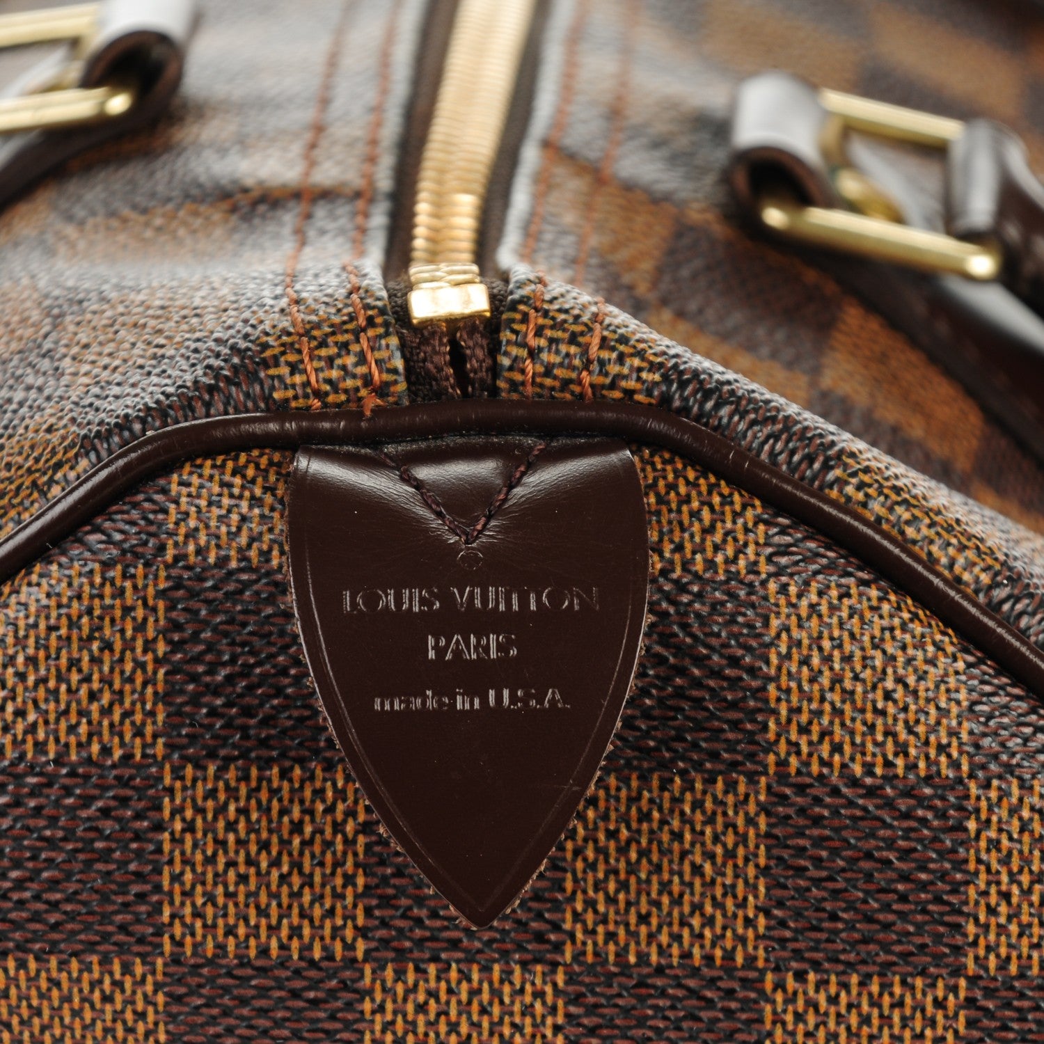 Louis Vuitton Damier Ebene Speedy 30 5 of 7