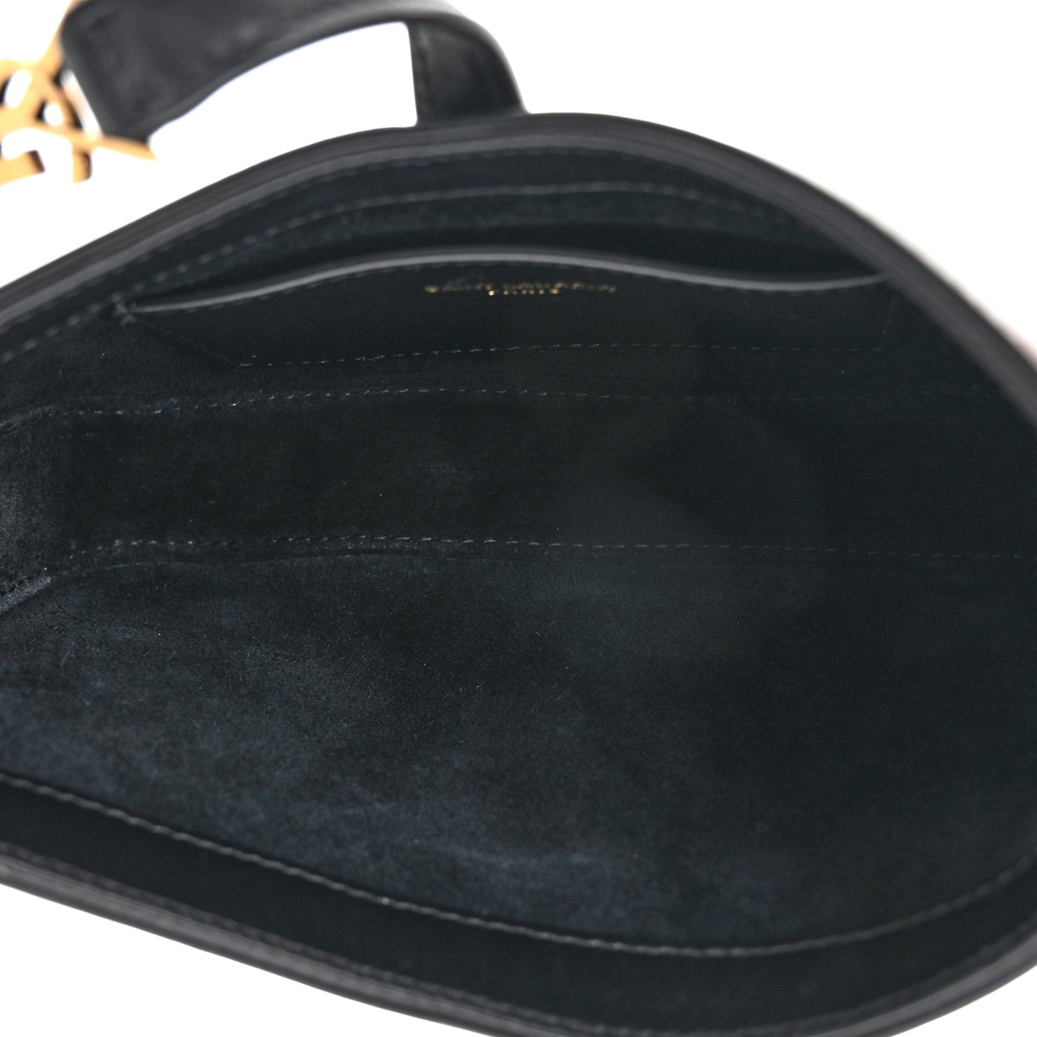Saint Laurent Smooth Calfskin Le 5 A 7 Mini Hobo Black 5 of 14
