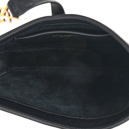 Saint Laurent Smooth Calfskin Le 5 A 7 Mini Hobo Black 5 of 14