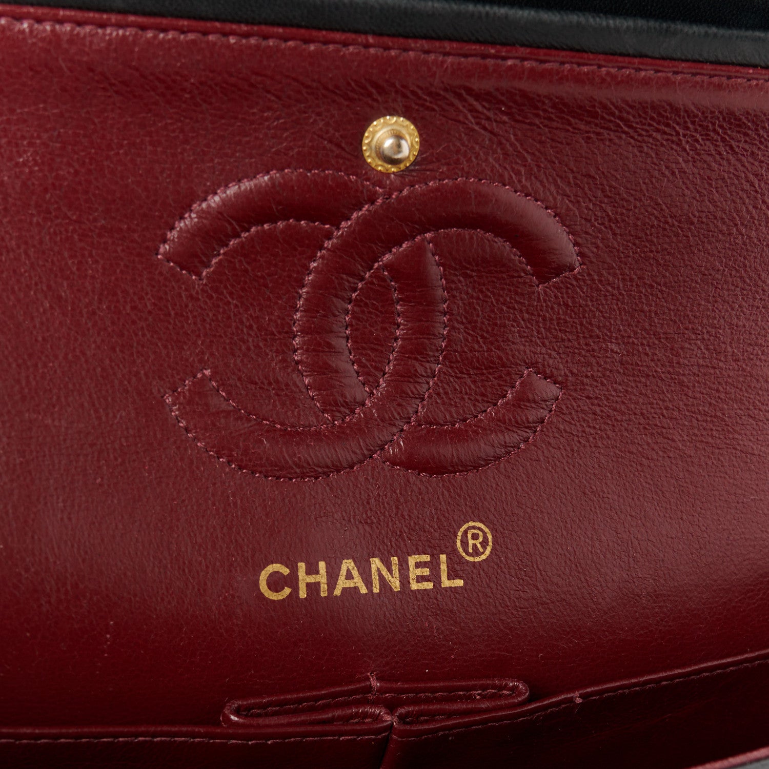 Chanel Lambskin Quilted Small Double Flap Black 6 of 12