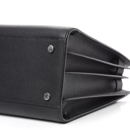 Saint Laurent Grained Calfskin Small Sac De Jour Black 7 of 13