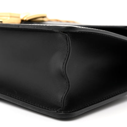 Gucci Calfskin Small Sylvie Shoulder Bag Black 10 of 13