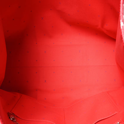 Louis Vuitton Monogram Escale Onthego GM Rouge 5 of 9