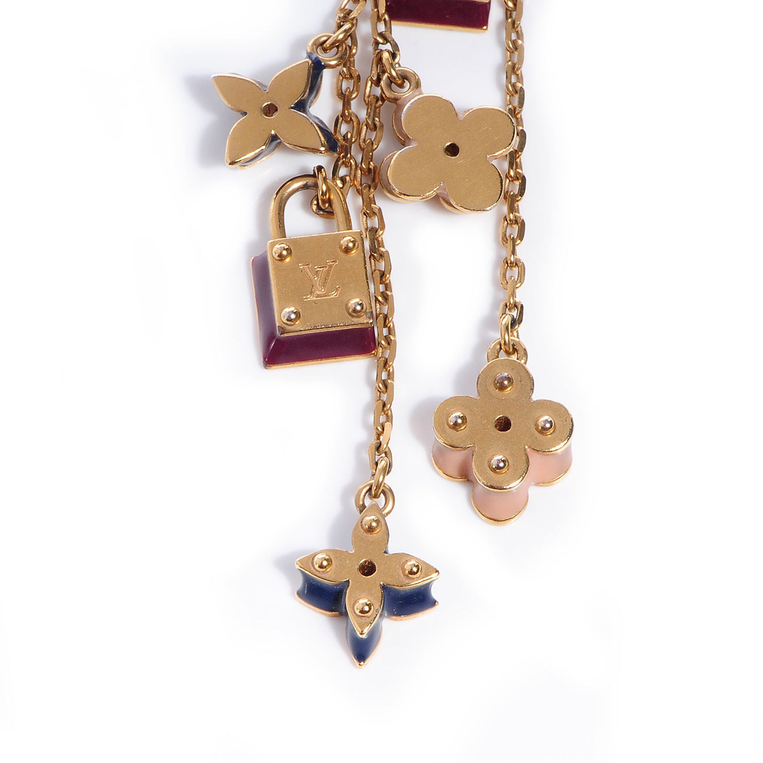 Louis Vuitton Sweet Charms Sautoir Necklace Gold 4 of 5