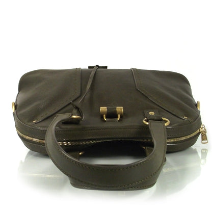 Saint Laurent Leather Muse Olive 4 of 11