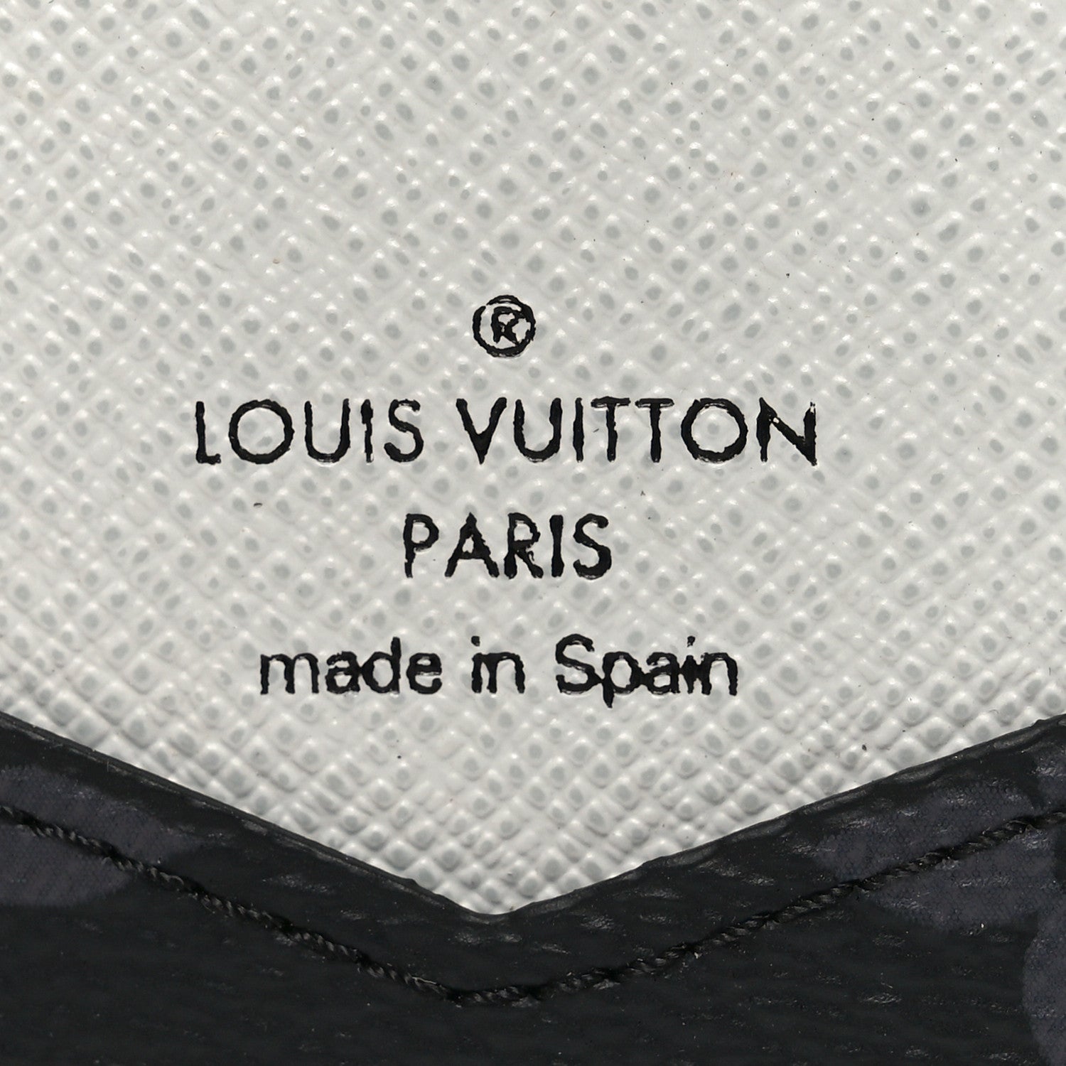 Louis Vuitton Epi Monogram Eclipse Pocket Organizer Blue Black Grey 6 of 7