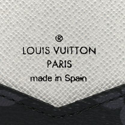 Louis Vuitton Epi Monogram Eclipse Pocket Organizer Blue Black Grey 6 of 7