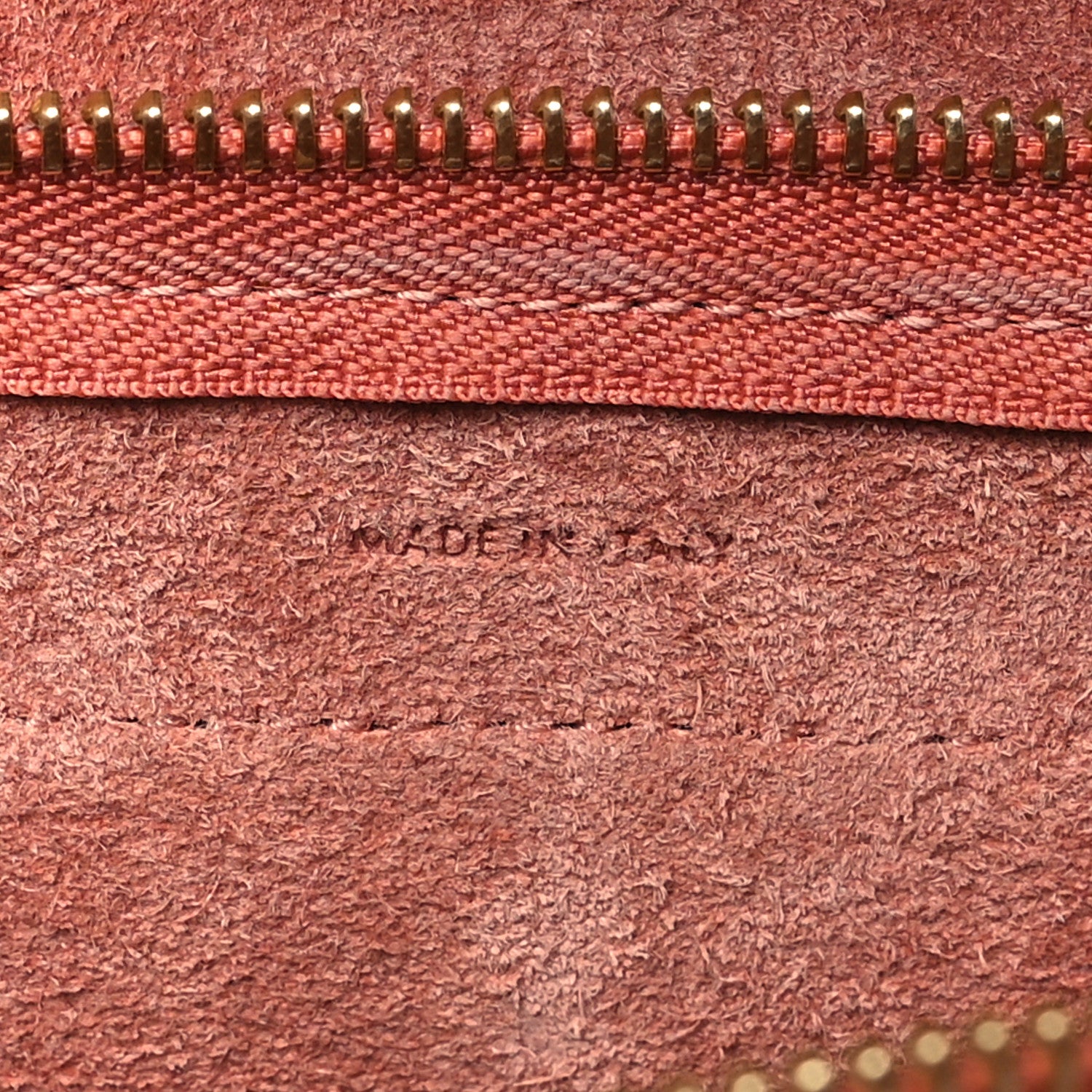 Celine Grained Calfskin Pico Belt Bag Lychee 7 of 14