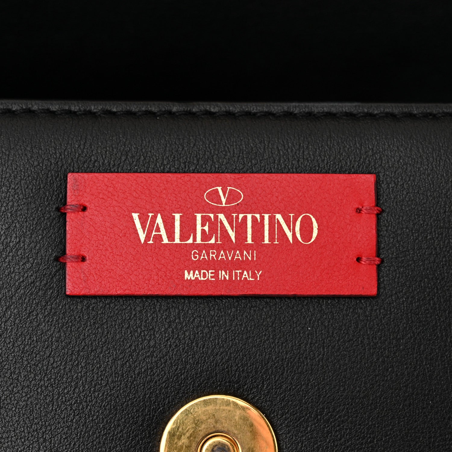 Valentino Garavani Smooth Calfskin Supervee Shoulder Bag Black 6 of 15