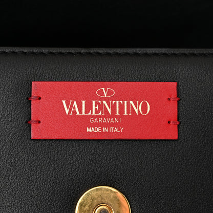 Valentino Garavani Smooth Calfskin Supervee Shoulder Bag Black 6 of 15