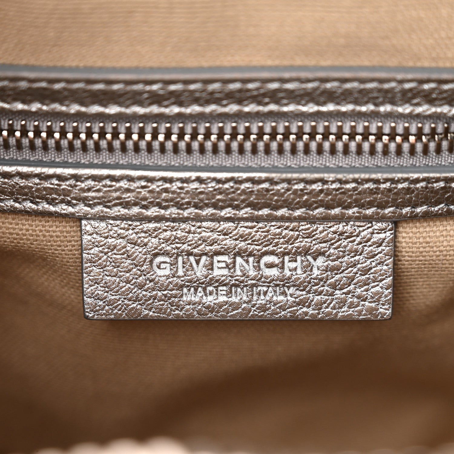 Givenchy Metallic Sugar Goatskin Small Antigona Silver 6 of 10