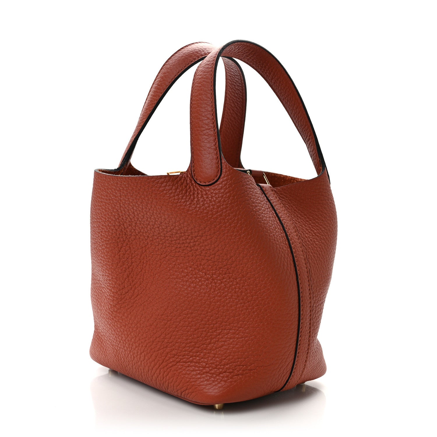 Hermes Taurillon Clemence Picotin Lock 18 PM Cuivre 3 of 11