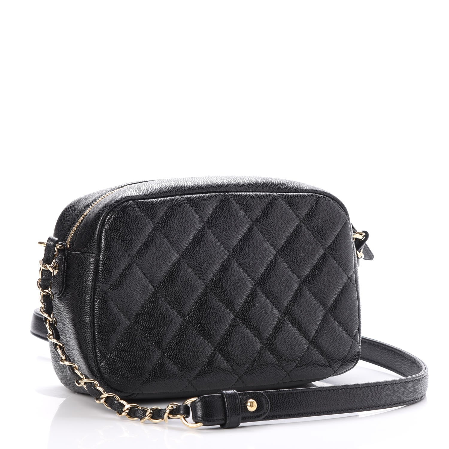 Chanel Caviar Quilted Business Affinity Camera Case Black 3 of 9
