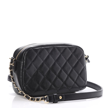 Chanel Caviar Quilted Business Affinity Camera Case Black 3 of 9