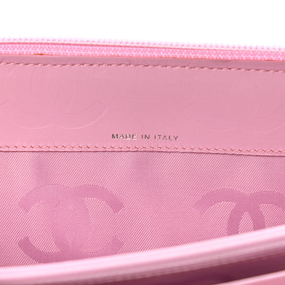 Chanel Calfskin Cambon Zip Around Organizer Wallet Pink 7 of 13
