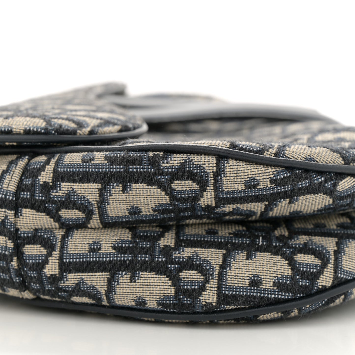 Oblique Saddle Bag Blue