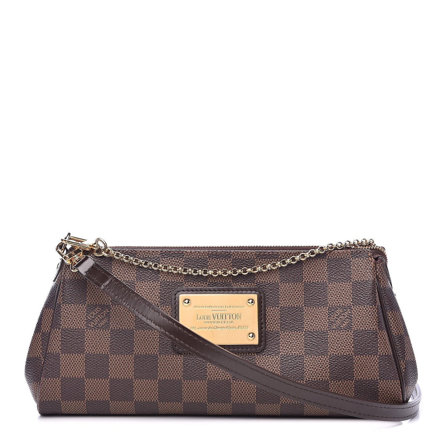 Damier Ebene Eva Clutch