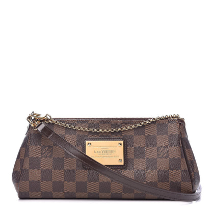Louis Vuitton Damier Ebene Eva Clutch 1 of 11