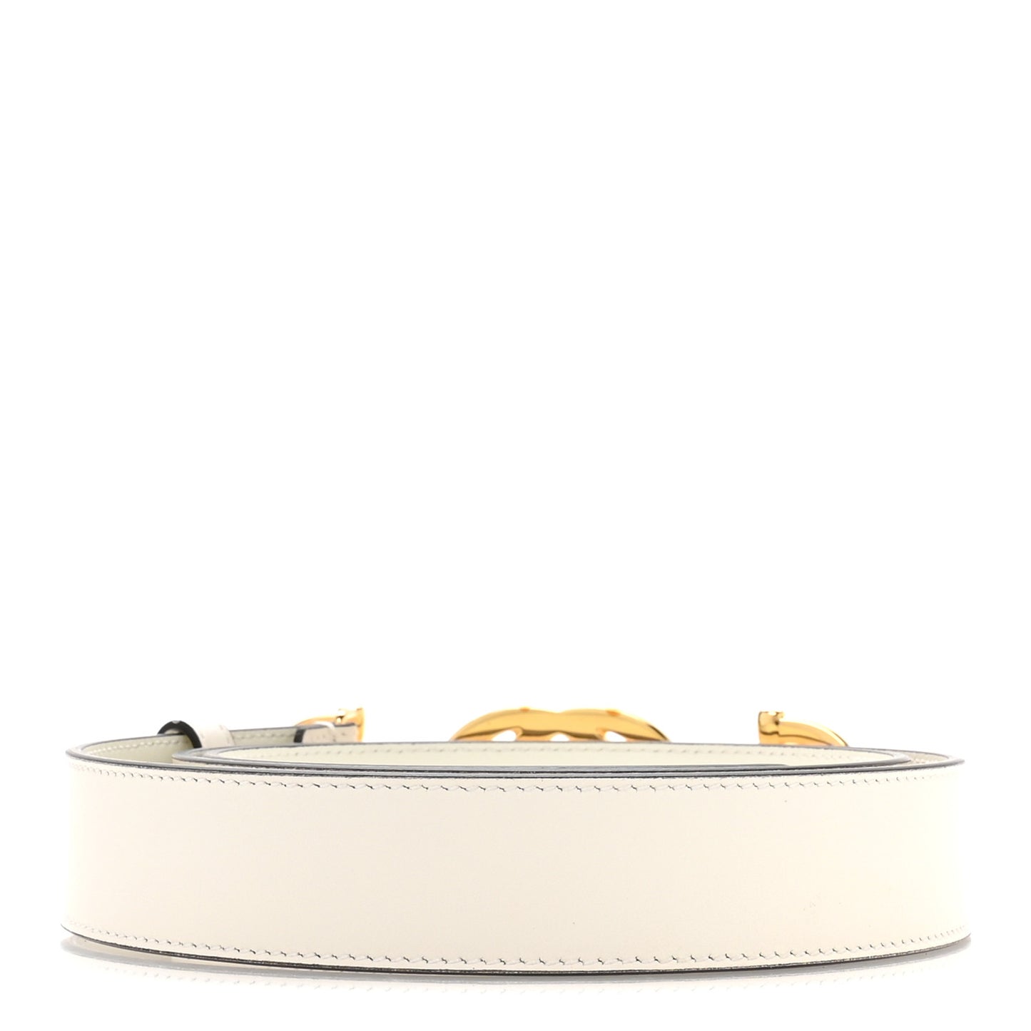 Calfskin Trapuntata Zumi 30mm Belt 100 40 White