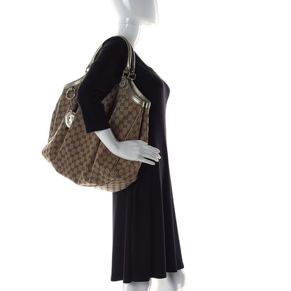 Gucci Monogram Large Sukey Tote Champagne 2 of 19