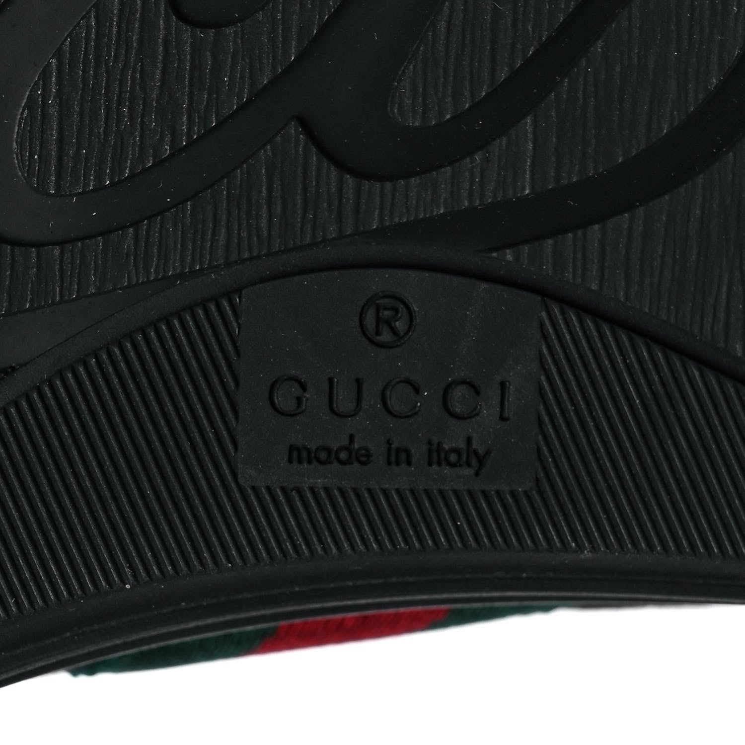 Gucci Canvas Web Monogram Mens High Top Sneakers 10 Black 6 of 6