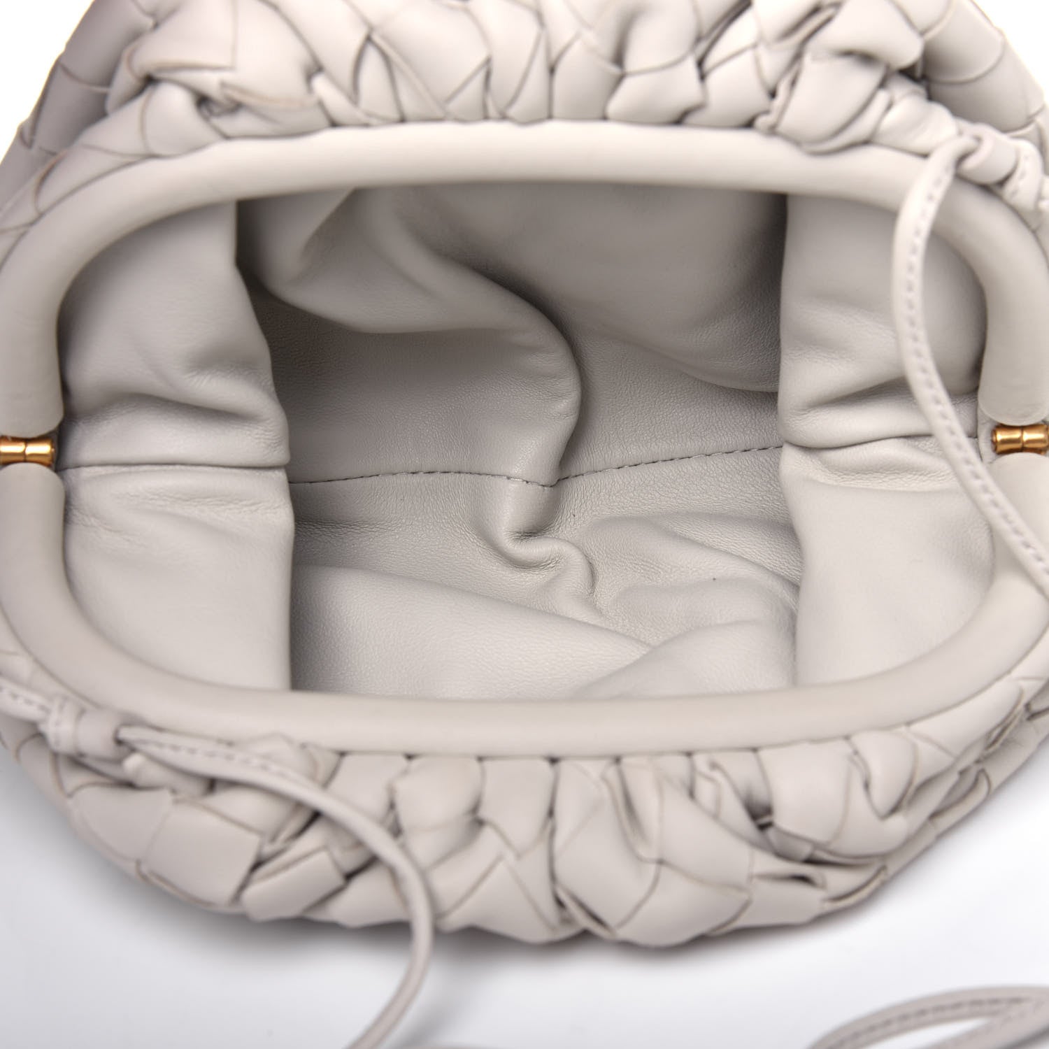 Bottega Veneta Nappa Intrecciato The Mini Pouch Plaster 5 of 11