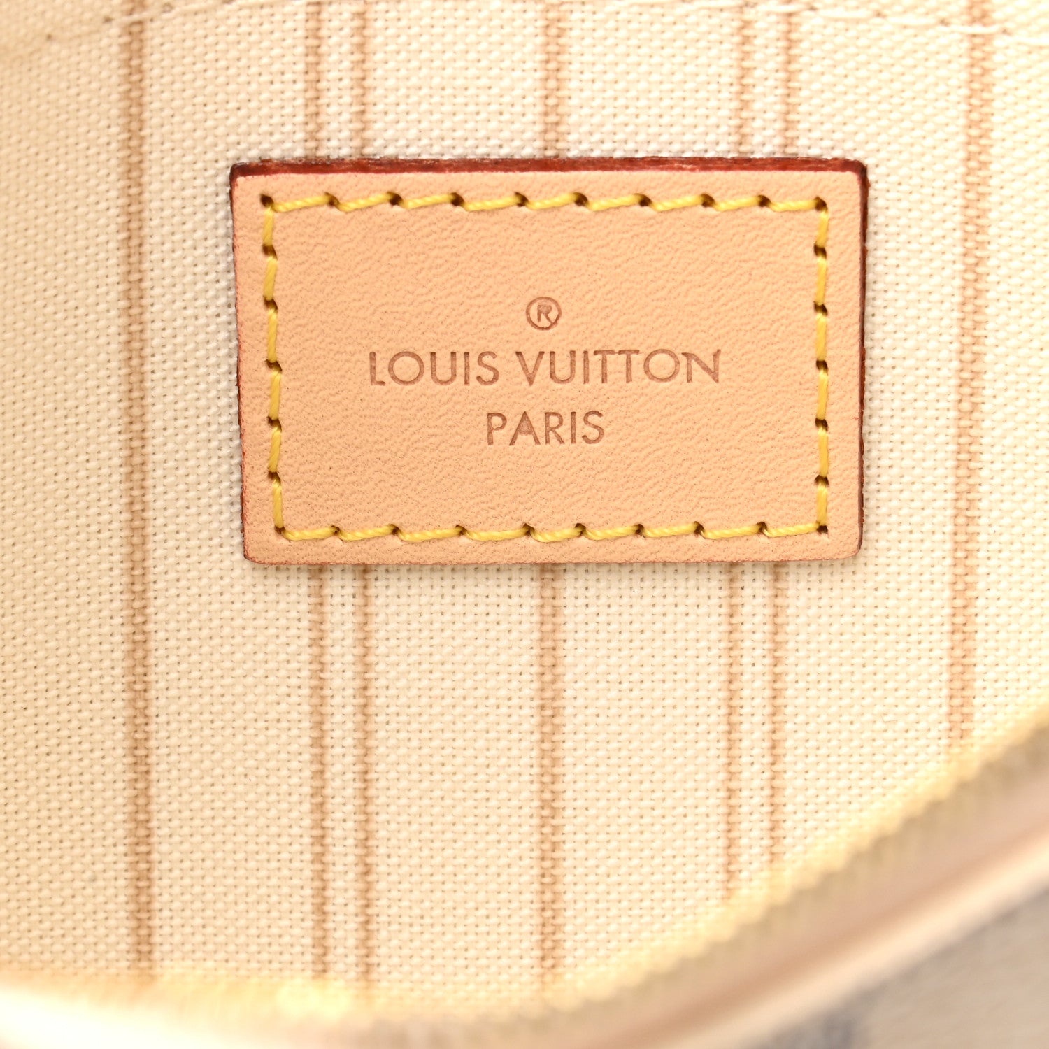 Louis Vuitton Damier Azur Neverfull MM GM Pochette 6 of 7