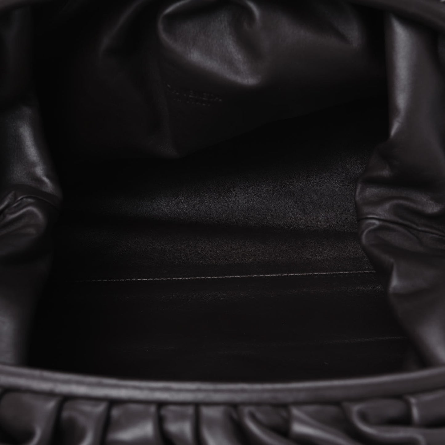 Smooth Butter Calf The Pouch Oversized Clutch Fondant