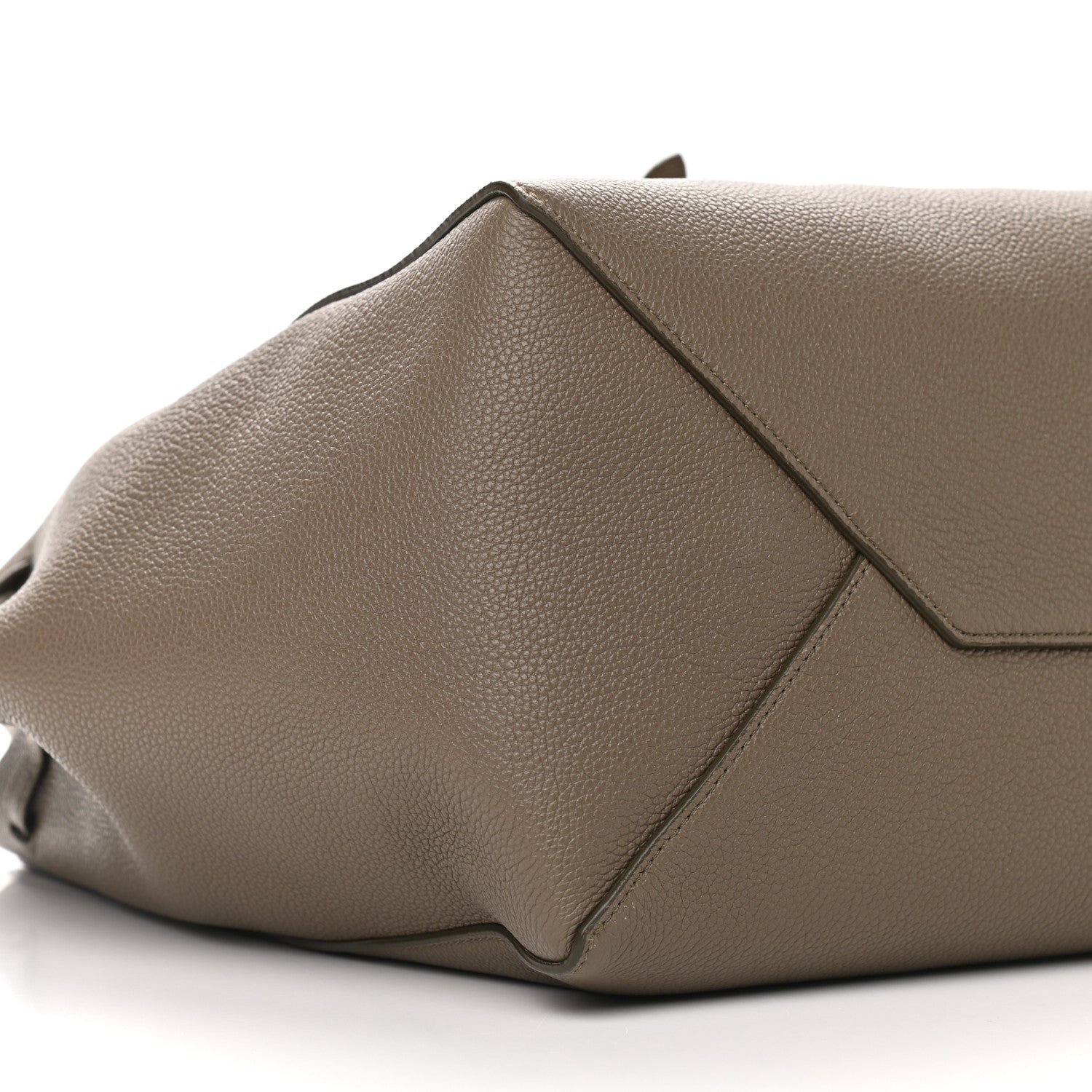 Celine Soft Grained Calfskin Small Belt Cabas Phantom Taupe 7 of 8