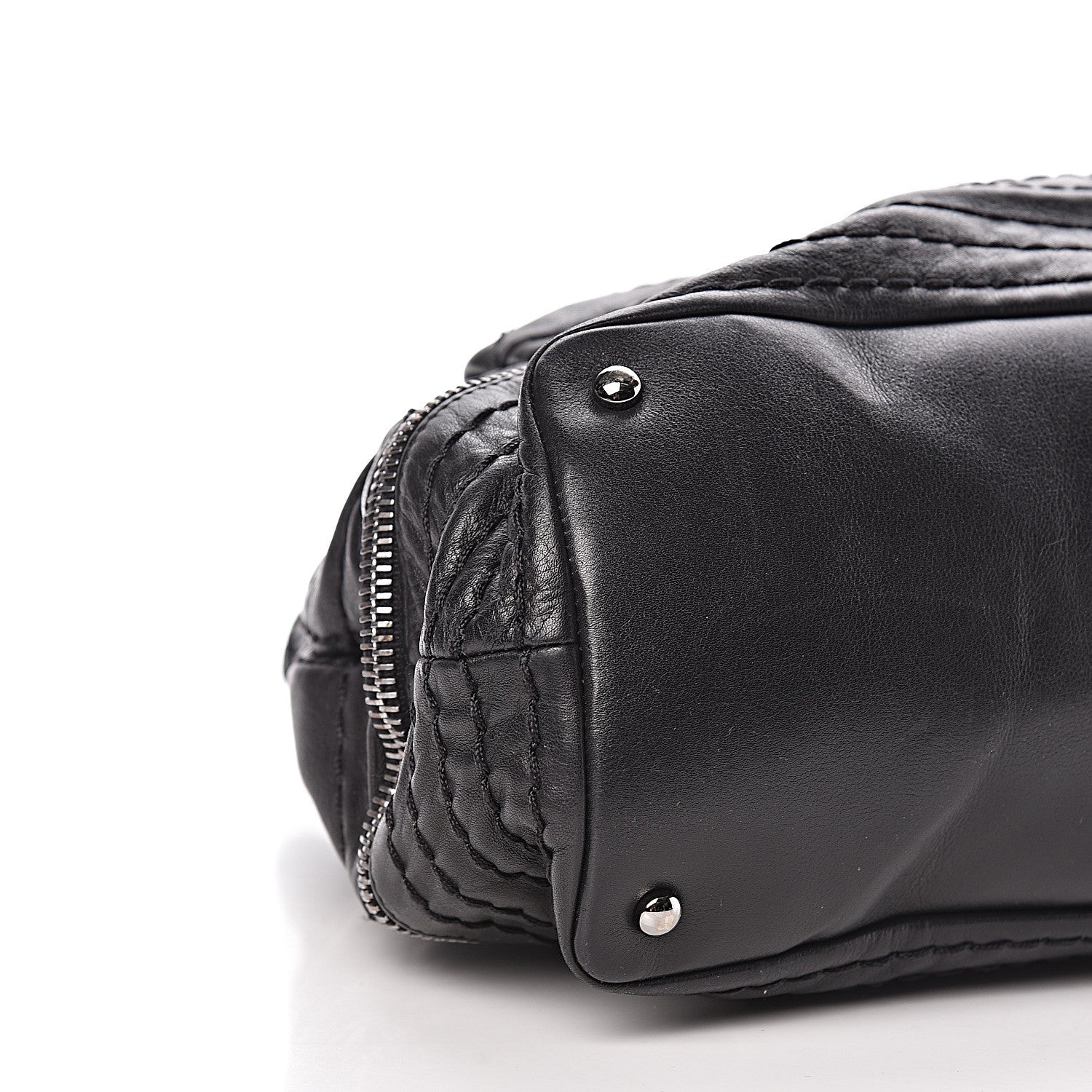Chanel Lambskin Expandable Tote Black 8 of 10