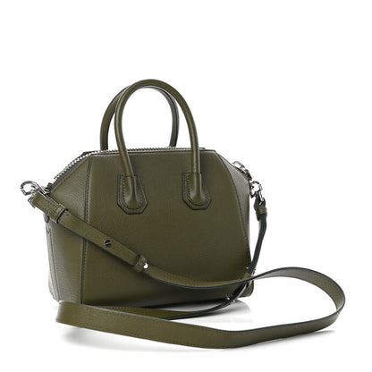 Givenchy Sugar Goatskin Mini Antigona Khaki 3 of 10
