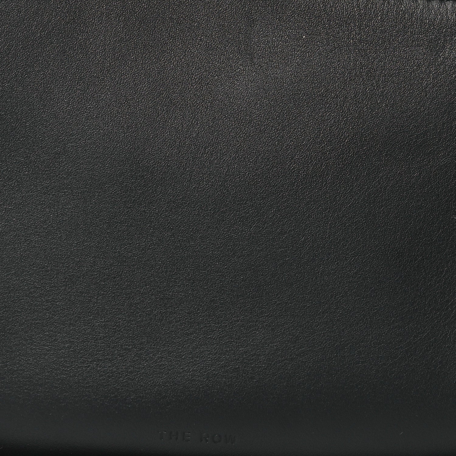 The Row Smooth Calfskin Half Moon Shoulder Bag Black 7 of 9